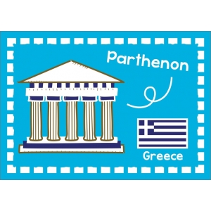 12552 Landmark Greece Parthenon SALE
